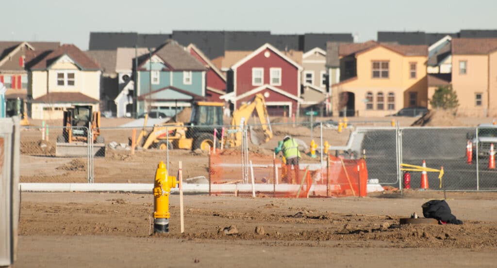 Residential construction zone